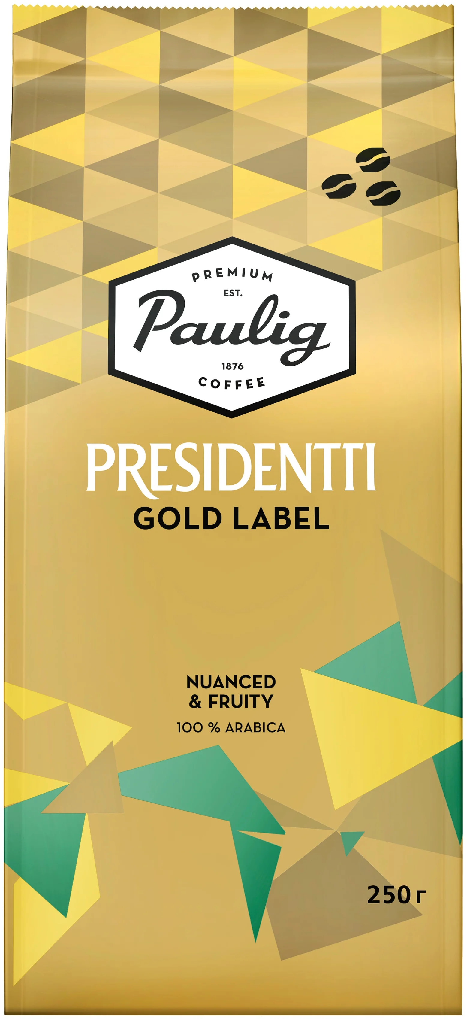 Paulig Presidentti Gold Label - обжарка: светлая