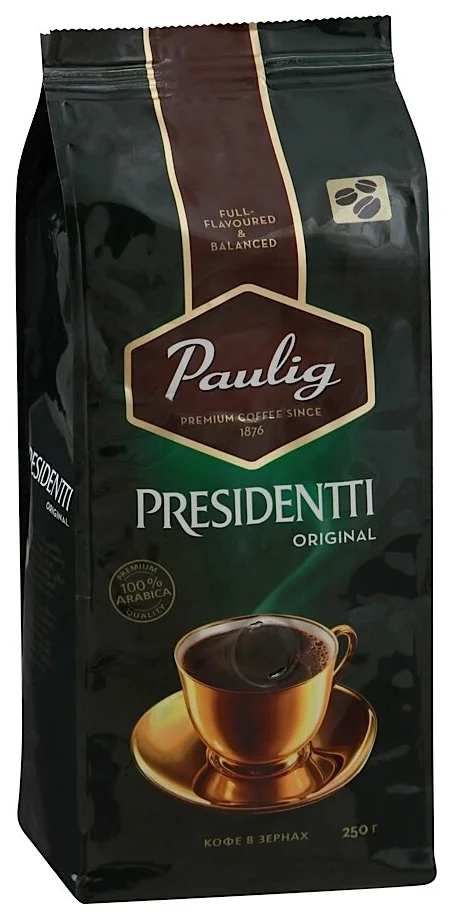 Paulig "Presidentti Original" - cтрана произрастания: Бразилия