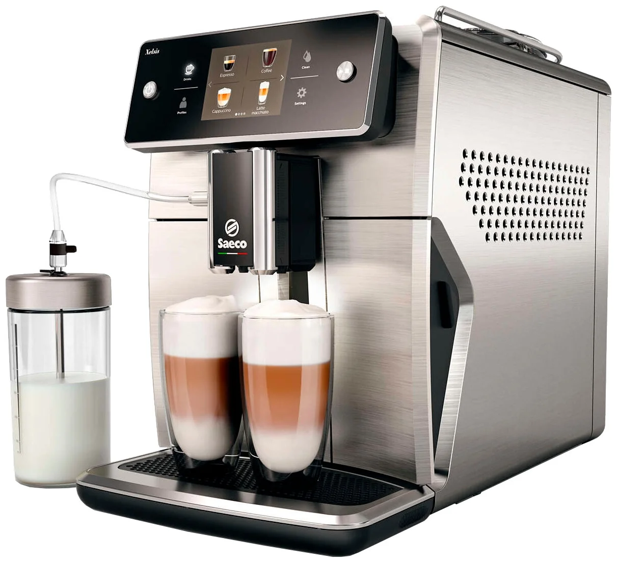 Saeco SM7685 Xelsis - тип используемого кофе: молотый / зерновой