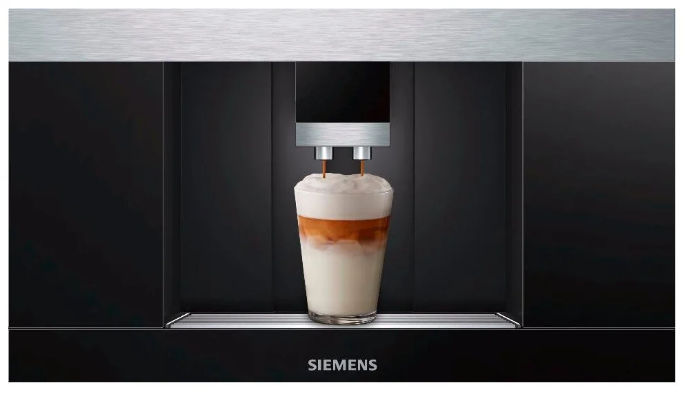 Siemens CT636LES1/CT636LEW1 iQ700 - приготовление капучино: автоматическое / ручное