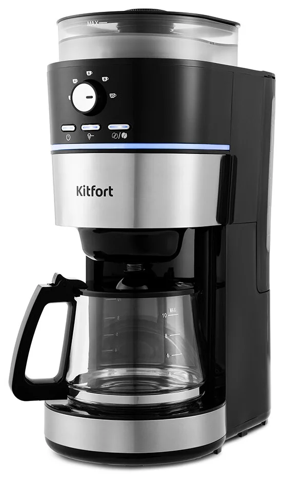 Kitfort KT-737 - тип используемого кофе: молотый / зерновой