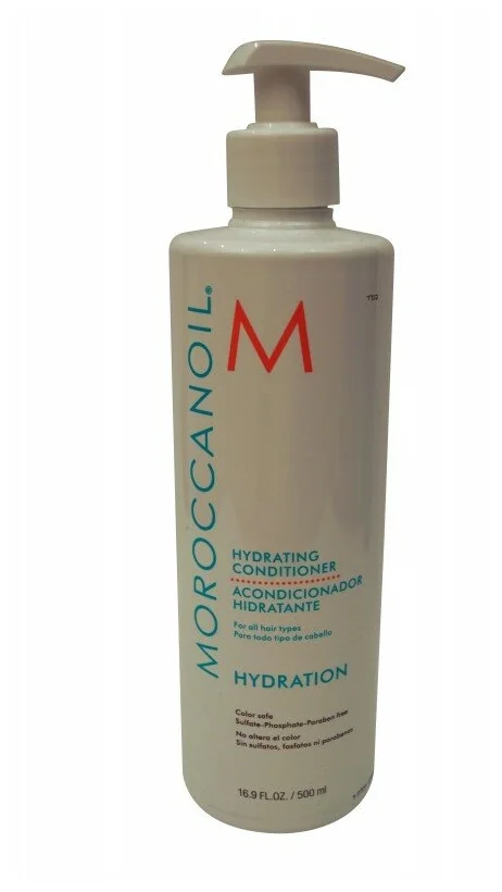 Moroccanoil Hydrating - эффект: облегчение расчесывания, разглаживание, увлажнение, восстановление