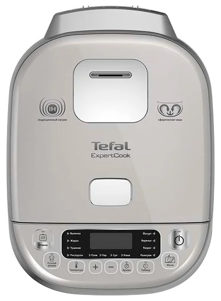 Tefal RK802B32 - особенности: отложеный старт, поддержание тепла, индукционный нагрев, регулировка времени приготовления