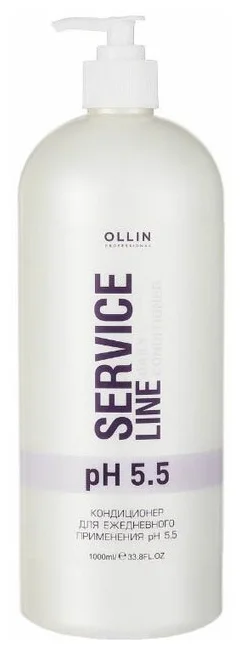 OLLIN Professional Service Line Daily pH 5.5 для ежедневного применения - для ломких, тонких и поврежденных