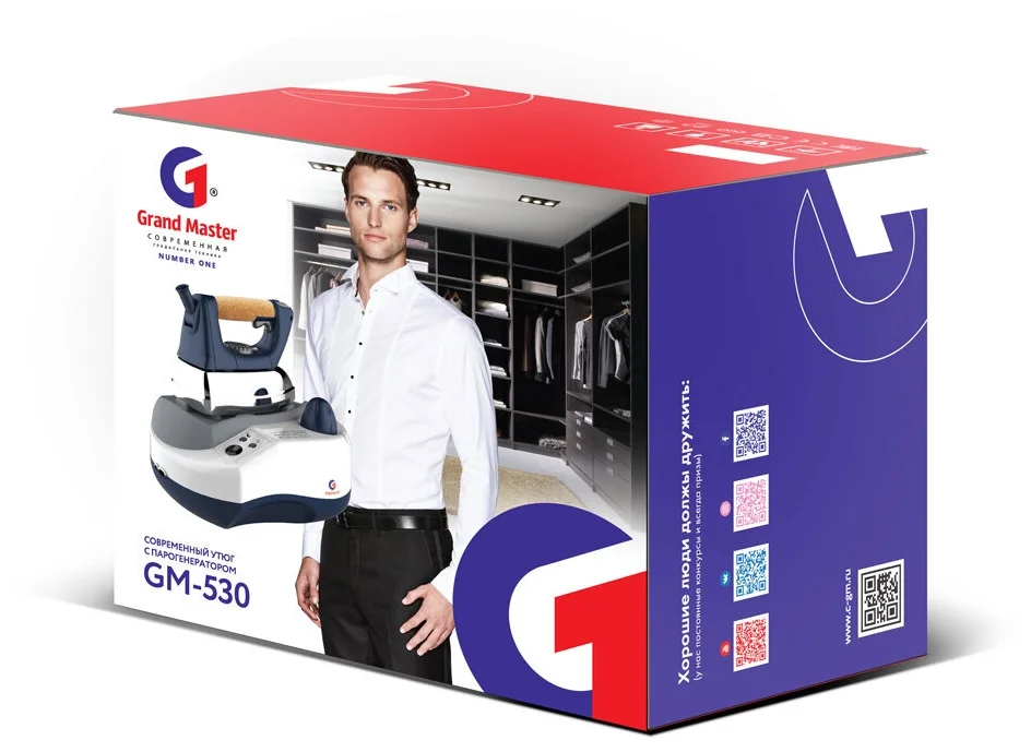 Парогенератор Grand Master GM-530 - функции: постоянная подача пара