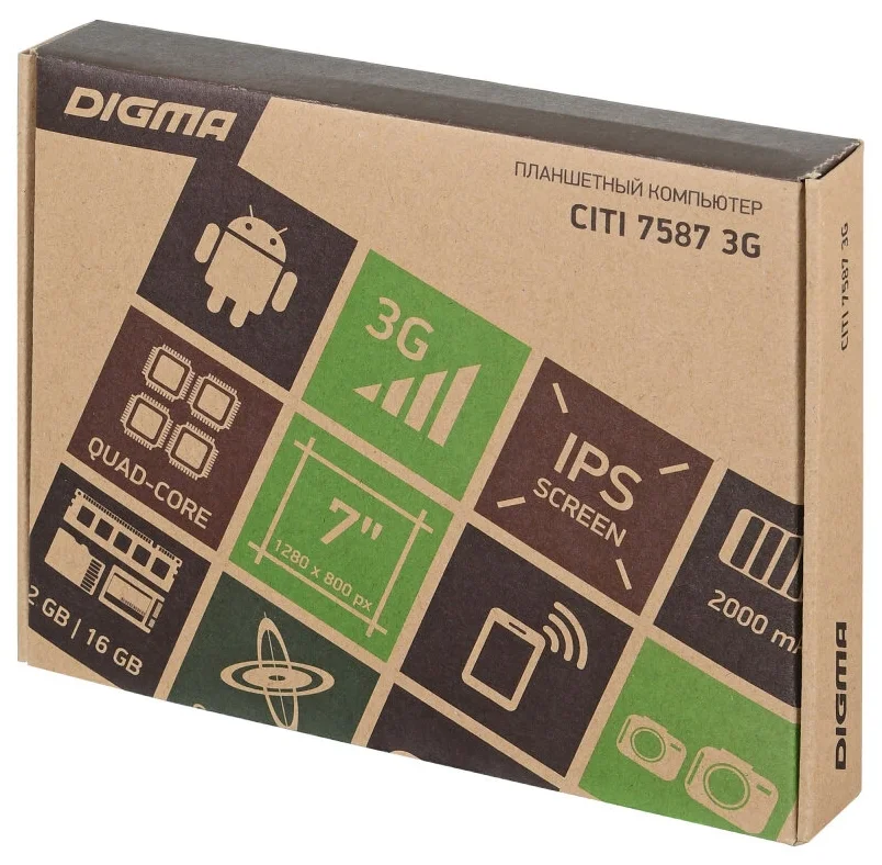 DIGMA CITI 7587 3G (2019) - SIM-карты: 2