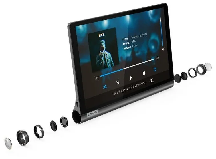Lenovo Yoga Smart Tab YT-X705F 32Gb (2019) - динамики: стерео