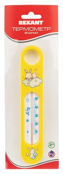 REXANT для измерения температуры воды при купании ребенка (+10 до +50) - материал корпуса: пластик