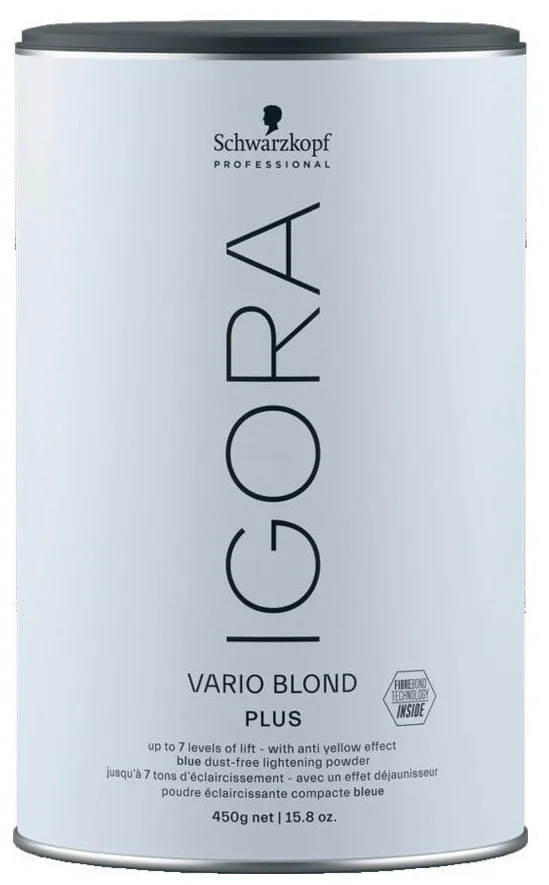 IGORA Vario Blond Plus - эффект: устранение желтизны