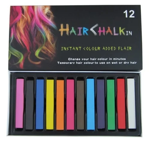 Мелки Hair Chalk для волос (12 шт) - потребности кожи головы и волос: тонирование