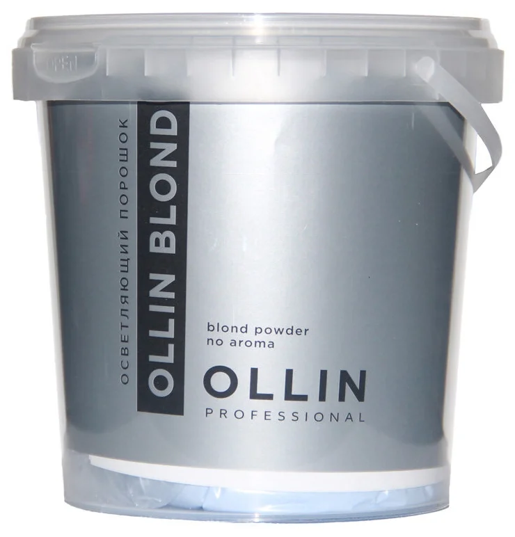 OLLIN Professional Blond Powder No Aroma - особенности: формула подавления пыли