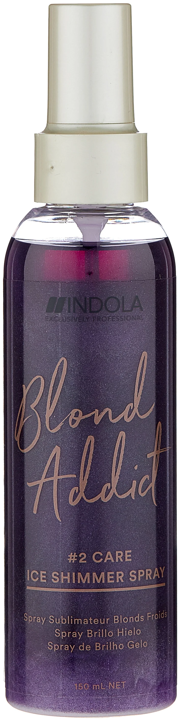 Indola Blond Addict Ice Shimmer - потребности кожи головы и волос: УФ-защита, закрашивание седины, тонирование