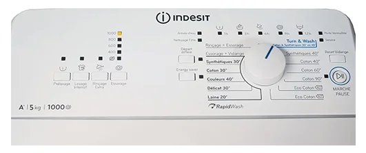 Indesit MTW A51051 - загрузка: 5 кг
