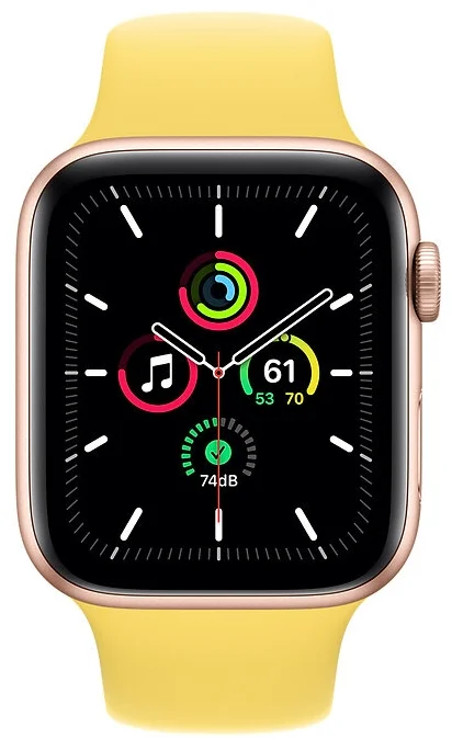 Apple Watch SE GPS Aluminum Case with Sport Band - операционная система: Watch OS