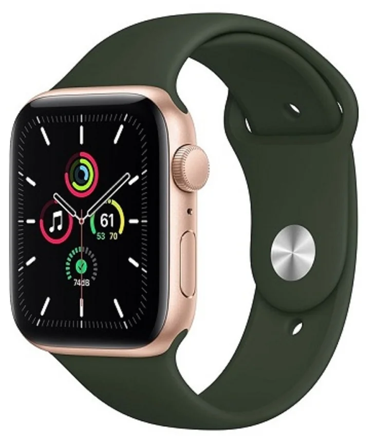 Apple Watch SE GPS Aluminum Case with Sport Band - вес: 30.49 г