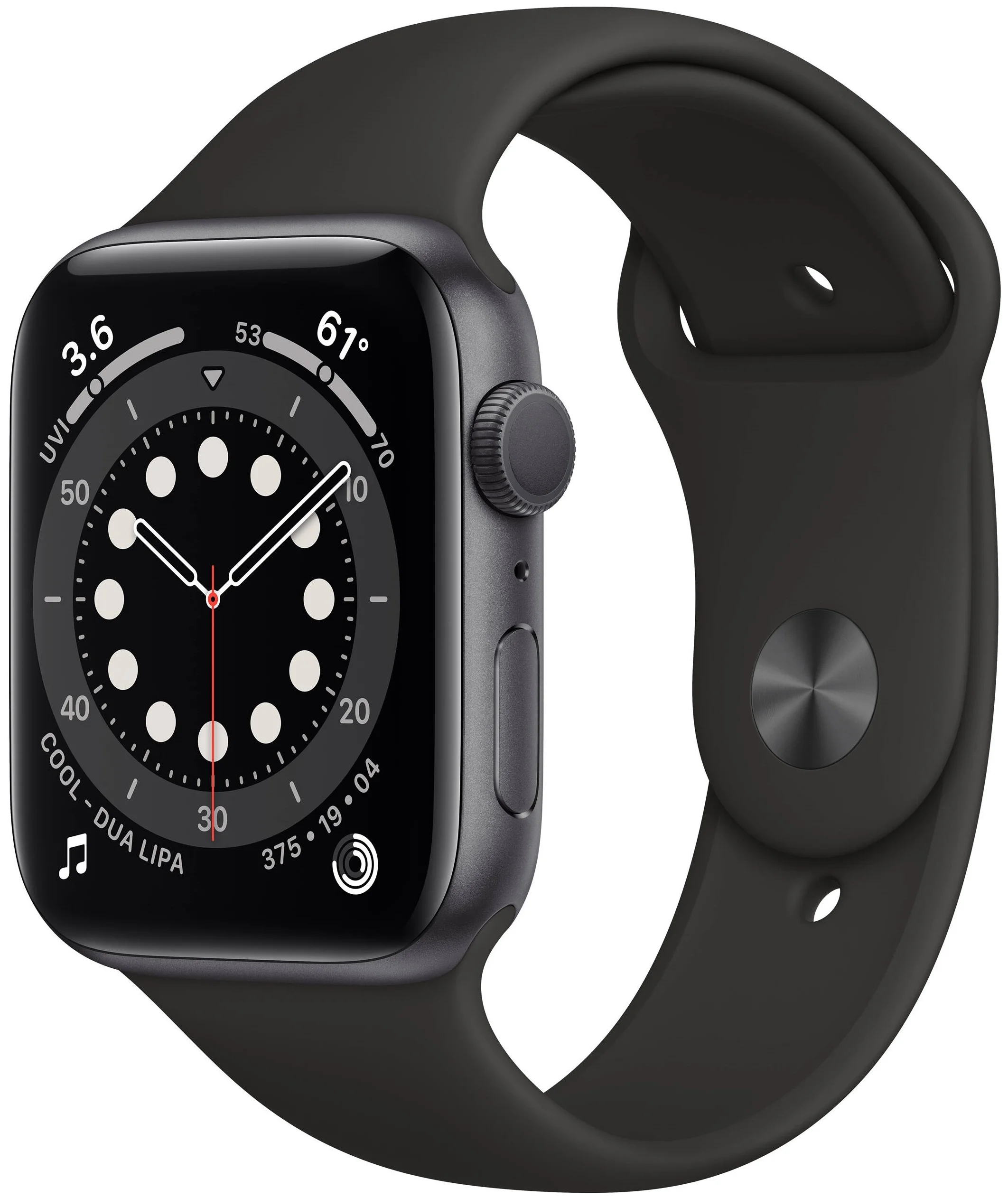 Apple Watch Series 6 GPS 44мм Aluminum Case with Sport Band - операционная система: Watch OS