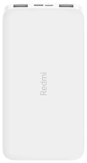 Xiaomi Redmi Power Bank - емкость: 10000 мА·ч (37 Вт·ч)