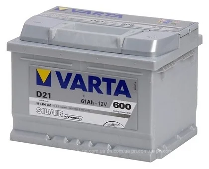 VARTA Silver Dynamic D21 (561 400 060) - пусковой ток 600 А