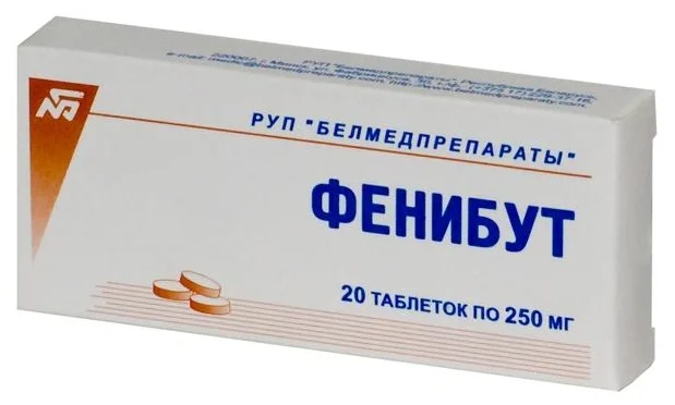 Фенибут - рецептурный лекарственный препарат