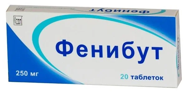 Фенибут  - рецептурный лекарственный препарат