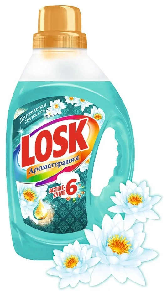 Losk Aroma "Балийский лотос и Белая лилия" - упаковка: бутылка