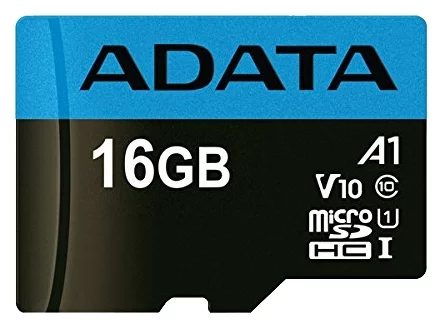 ADATA Premier microSDHC UHS-I U1 V10 A1 Class10 + SD adapter - тип карты памяти: microSDHC, Secure Digital HC