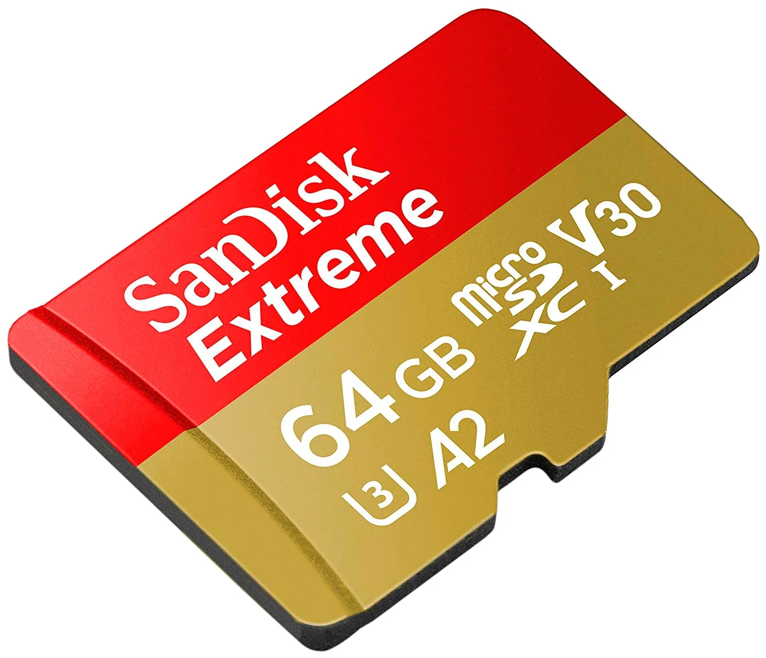 SanDisk Extreme microSDXC Class 10 UHS Class 3 V30 A2 160MB/s + SD adapter - в комплекте: адаптер на SD