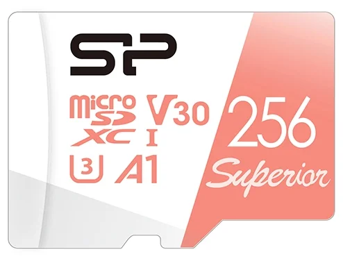 Silicon Power Superior microSDXC V30 A1 - тип карты памяти: microSDHC, microSDXC