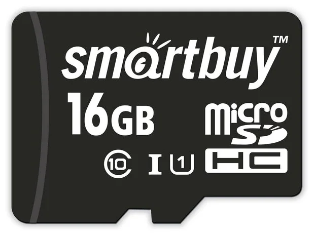 SmartBuy microSDHC Class 10 UHS-I U1 - тип карты памяти: microSDHC, Secure Digital