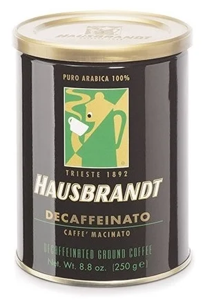 Hausbrandt "Decaffeinato" - вид зерен: арабика