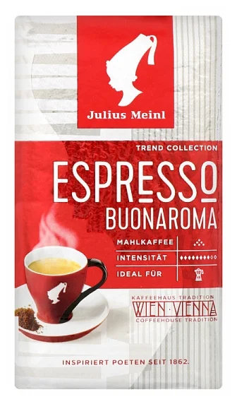 Julius Meinl "Buonaroma Aromatisch" - вид напитка: эспрессо