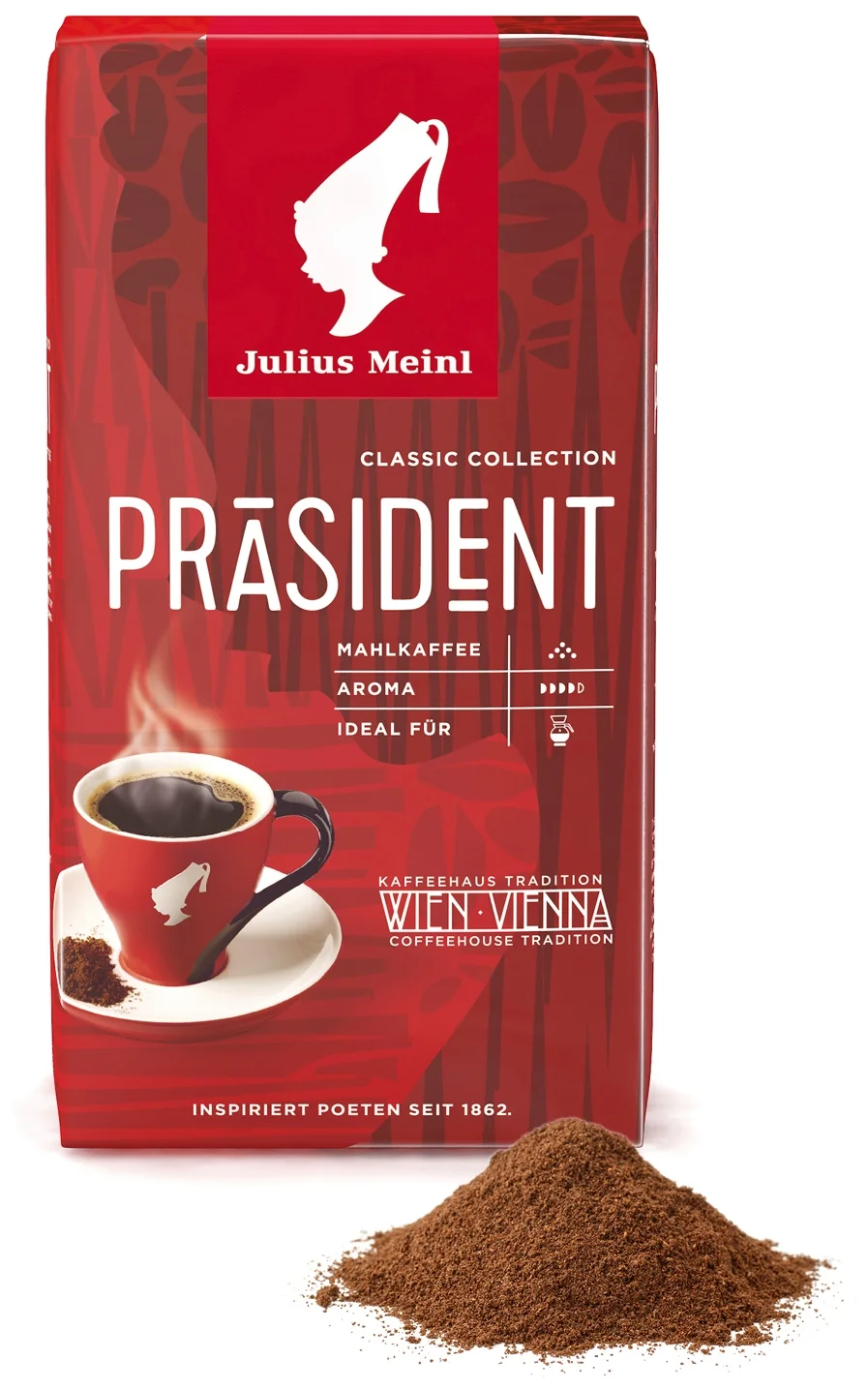 Julius Meinl "President" - помол: средний