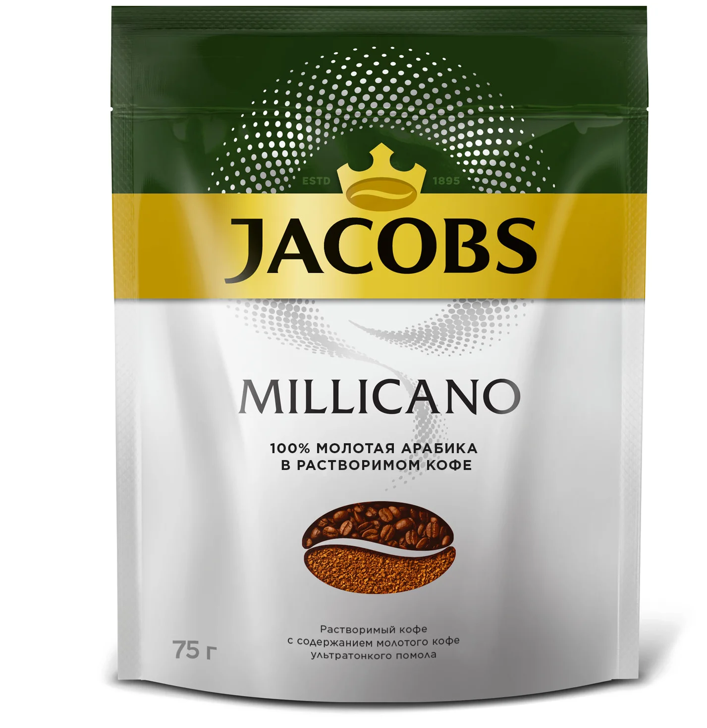 Jacobs "Millicano" - упаковка: мягкая упаковка