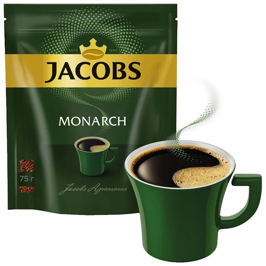 Jacobs "Monarch" - степень обжарки: средняя