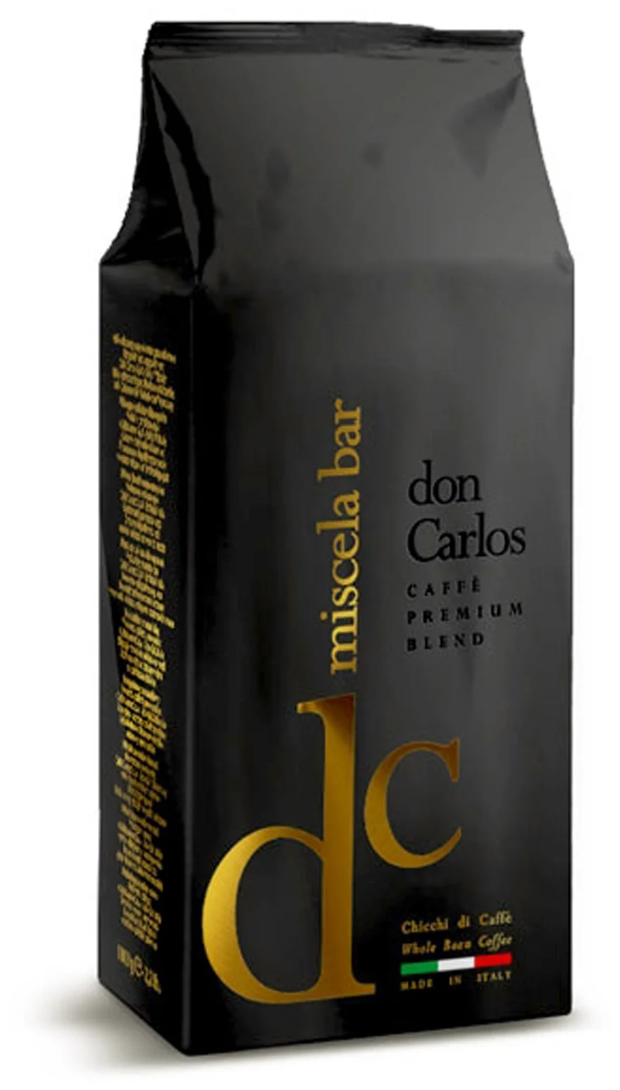 Carraro "Don Carlos" - вид зерен: смесь арабики и робусты