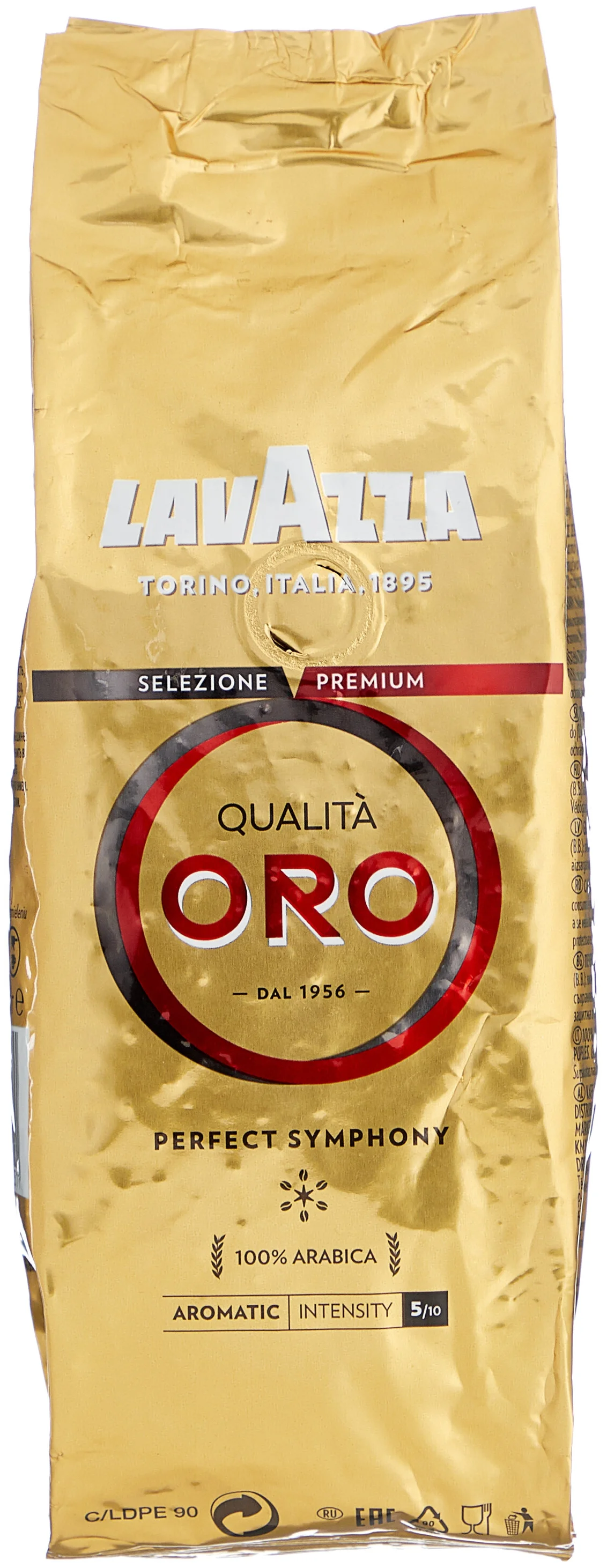  Lavazza "Qualita Oro" - cтрана произрастания: Бразилия, Гватемала, Коста Рика