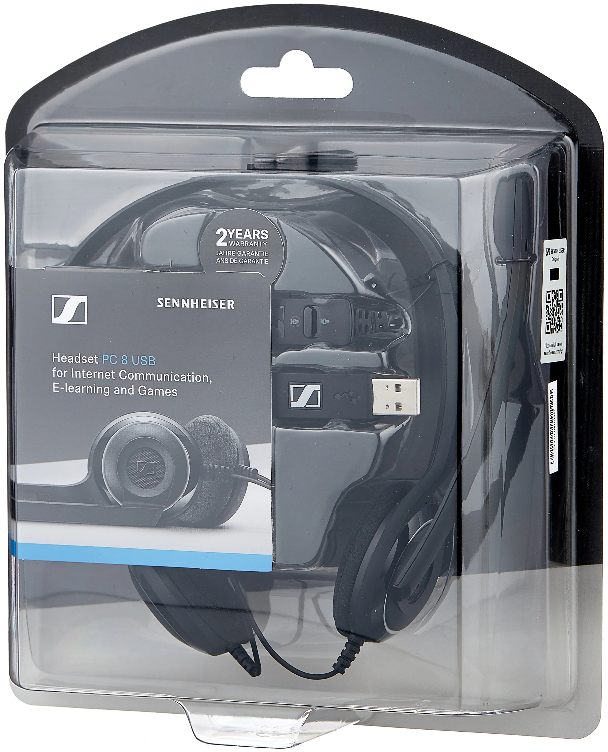 Sennheiser PC 8 USB - микрофон: с шумоподавлением