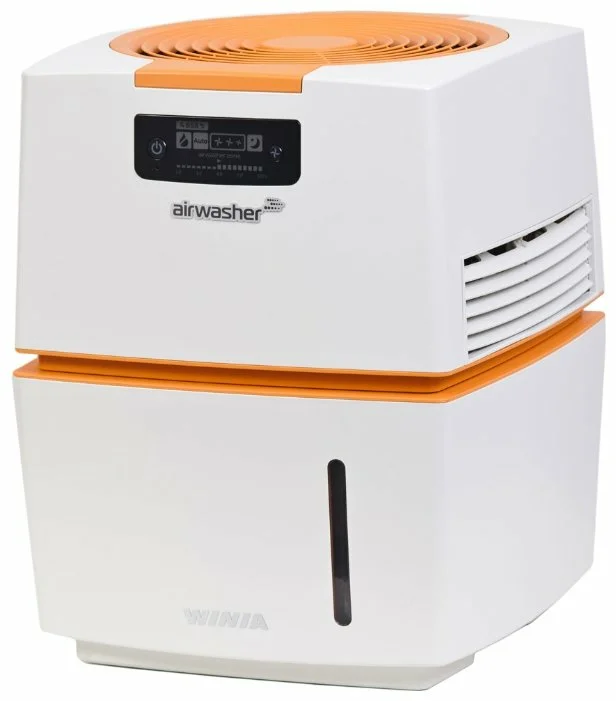 Winia AWM-40 - особенности: таймер, регулировка скорости вентилятора/интенсивности испарения, дисплей