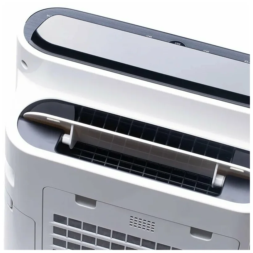 Sharp KC-D61RW - особенности: таймер, гигростат, регулировка скорости вентилятора/интенсивности испарения, дисплей