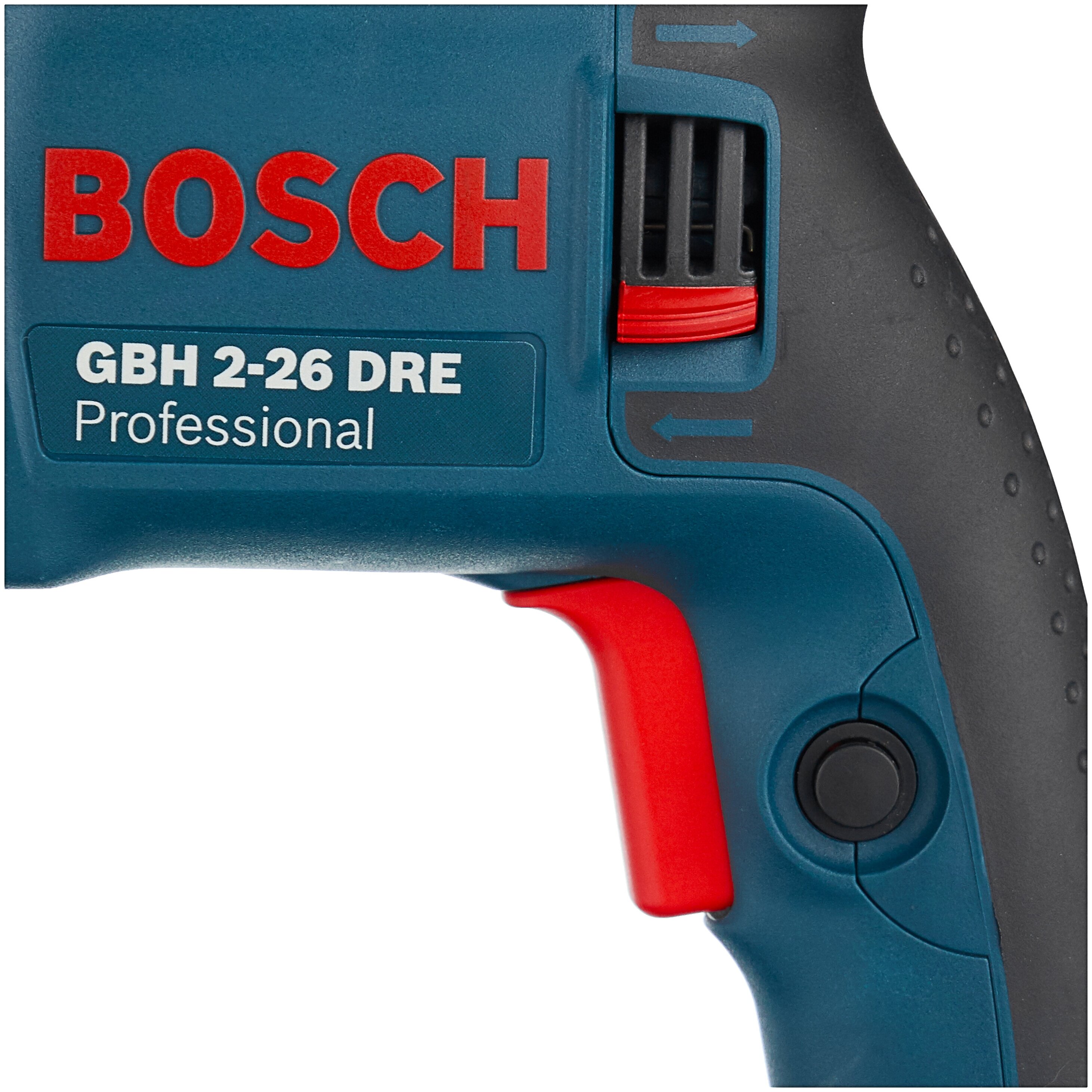 BOSCH GBH 2-26 DRE, 800 Вт - функции: реверс, шуруповерт, регулировка частоты вращения