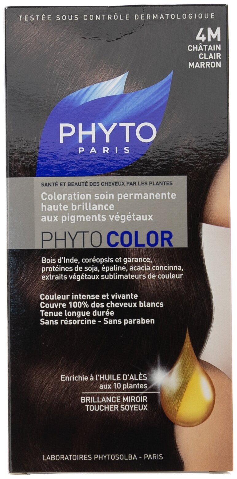 PHYTO "Phytocolor" - текстура: крем