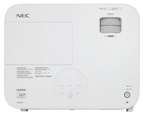 NEC NP-M403H - световой поток: 4000 лм