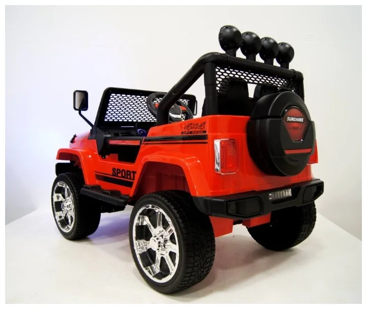 RiverToys Jeep T008TT - максимальная нагрузка: 30 кг