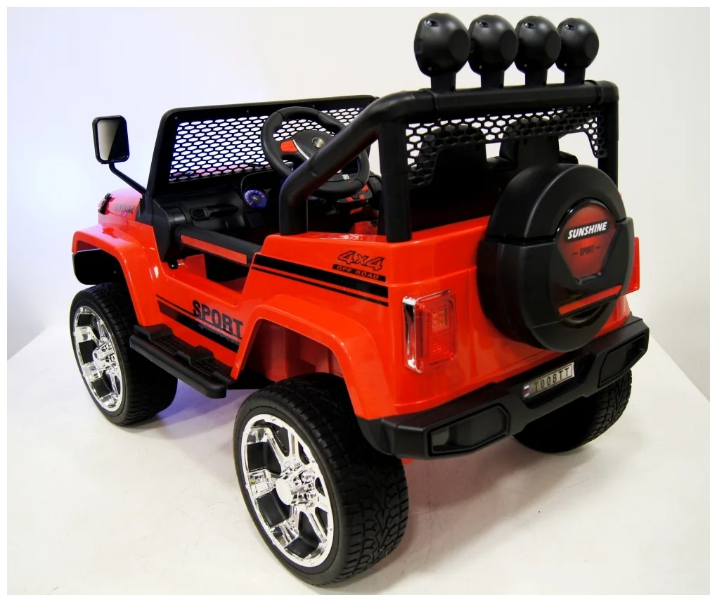 RiverToys Jeep T008TT - габариты (ДхШхВ): 116 х 68 х 79.50 см, 24 кг