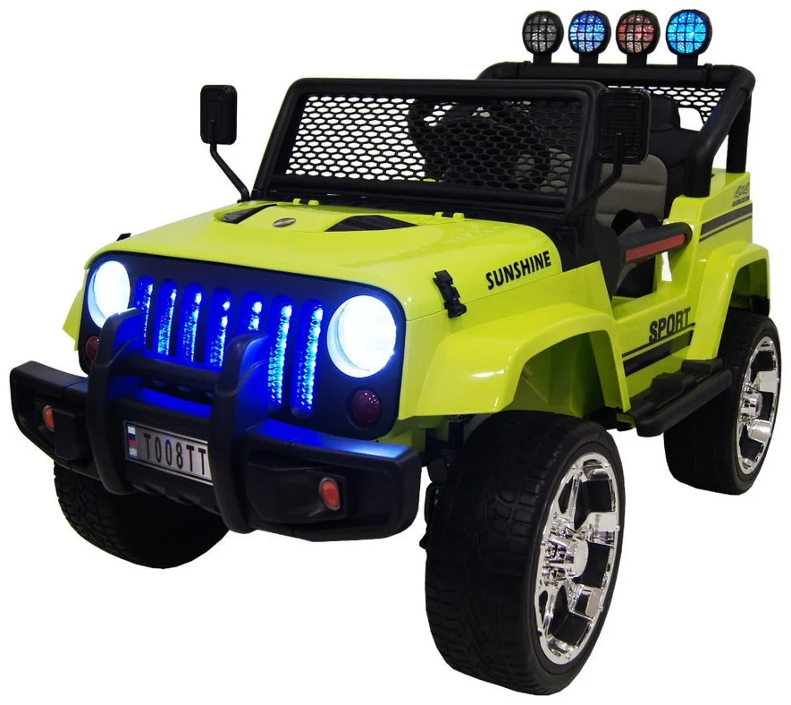 RiverToys Jeep T008TT - эффекты: световые, звуковые