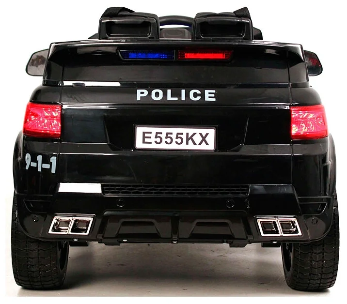 RiverToys Police E555KX - габариты (ДхШхВ): 110 х 65 х 52 см, 20 кг