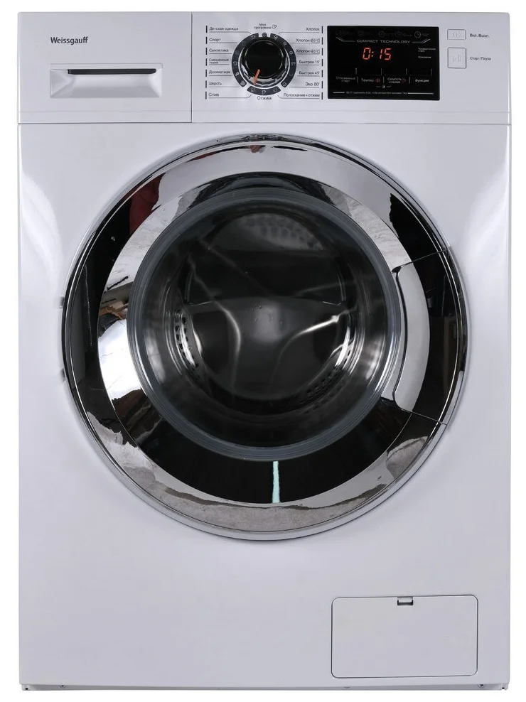 Weissgauff WM 4826 D Chrome - установка: отдельно стоящая
