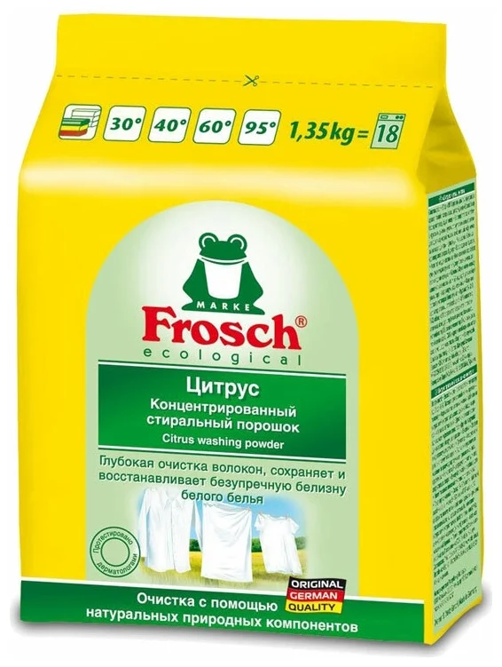 Frosch "Цитрус" - не содержит: фосфаты
