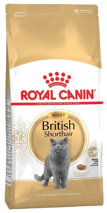 Royal Canin "Для британских короткошерстных" - возраст животного: взрослые (1-6 лет)