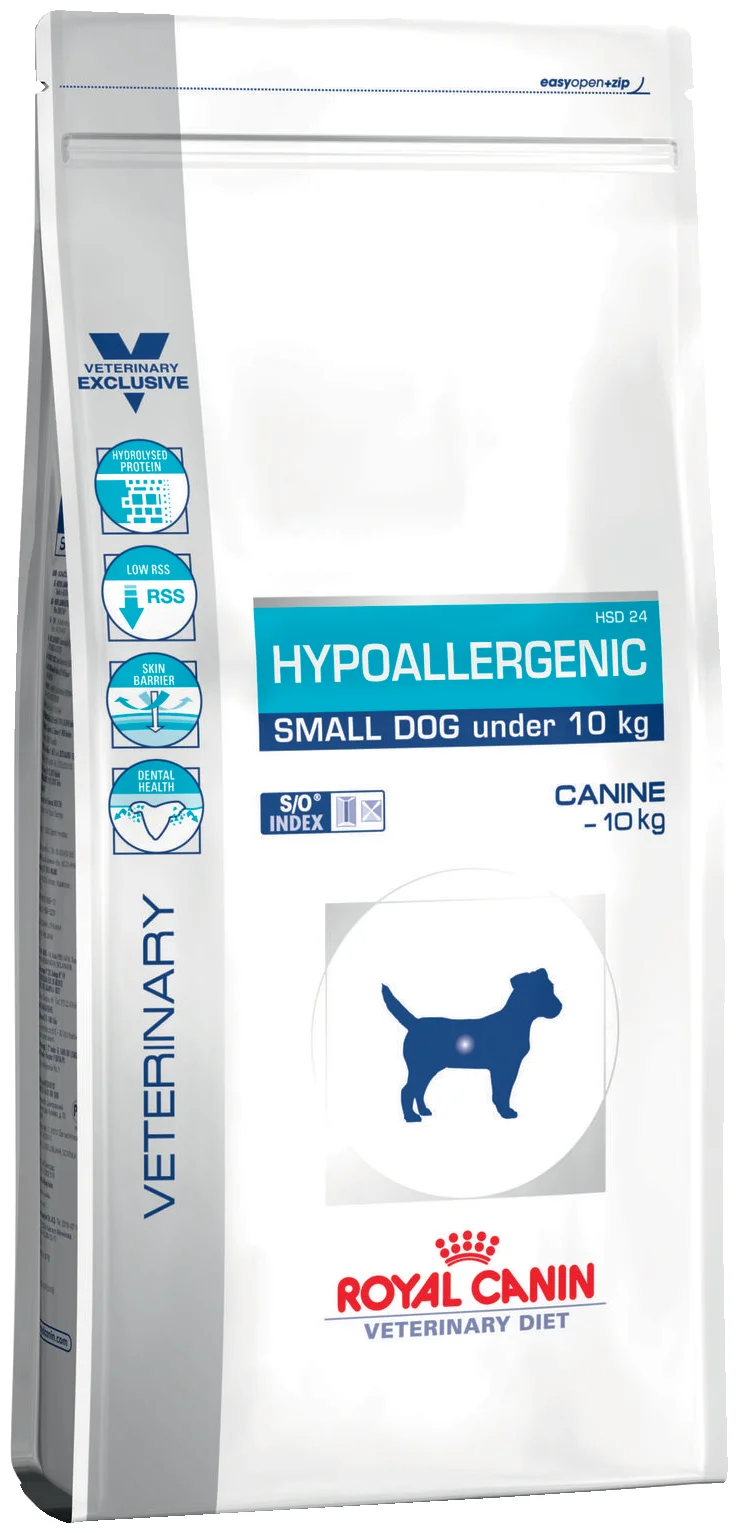 Royal Canin "Hypoallergenic HSD 24" - возраст животного: взрослые (1-6 лет), пожилые (7+)